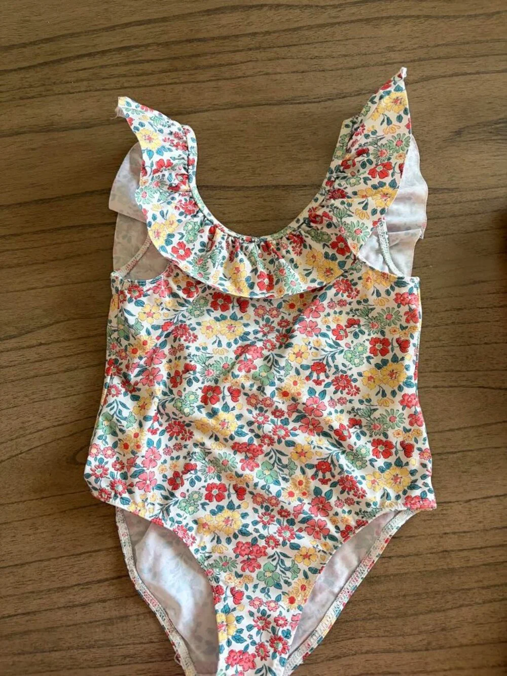 Tartine et Chocolat Floral Liberty of London Print Toddler Girl's Swimsuit 3T